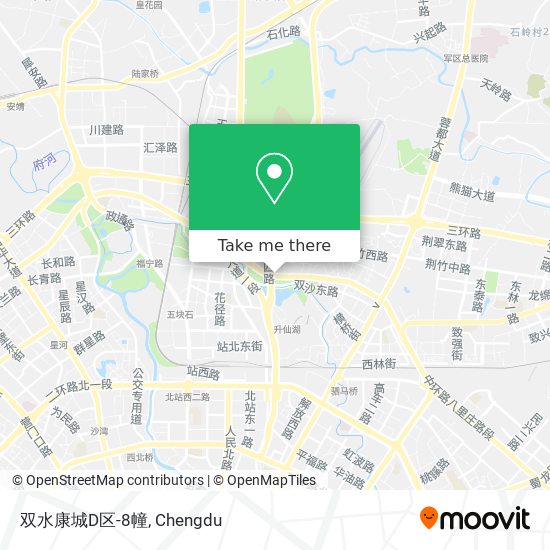 双水康城D区-8幢 map