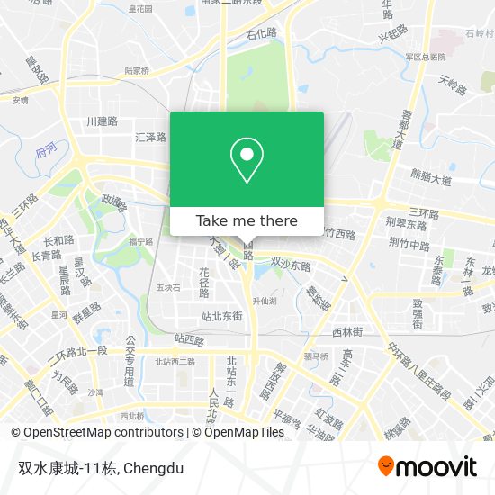 双水康城-11栋 map
