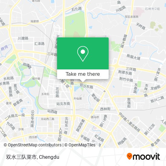 双水三队菜市 map