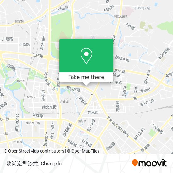 欧尚造型沙龙 map
