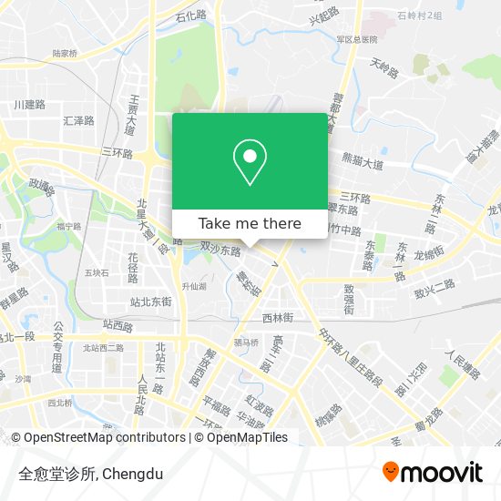 全愈堂诊所 map
