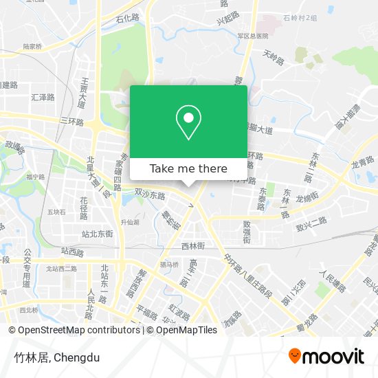 竹林居 map