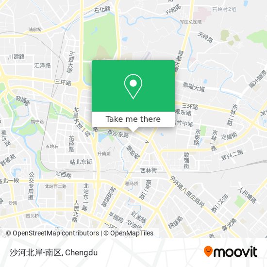 沙河北岸-南区 map