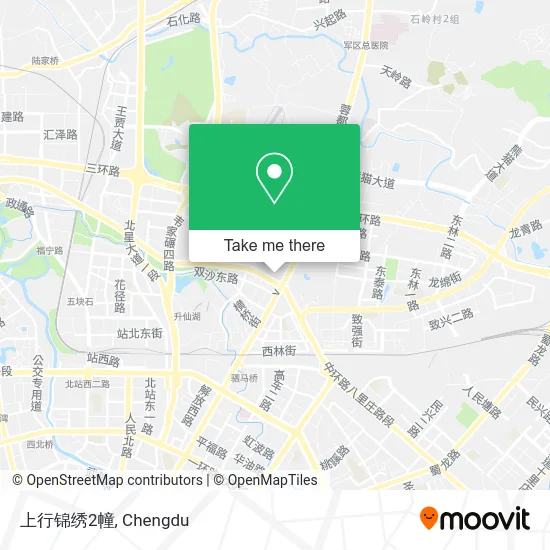 上行锦绣2幢 map