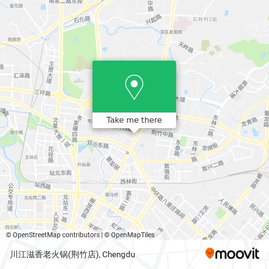 川江滋香老火锅(荆竹店) map