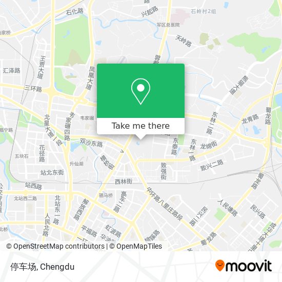 停车场 map