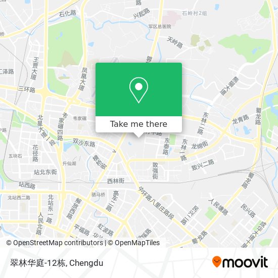 翠林华庭-12栋 map