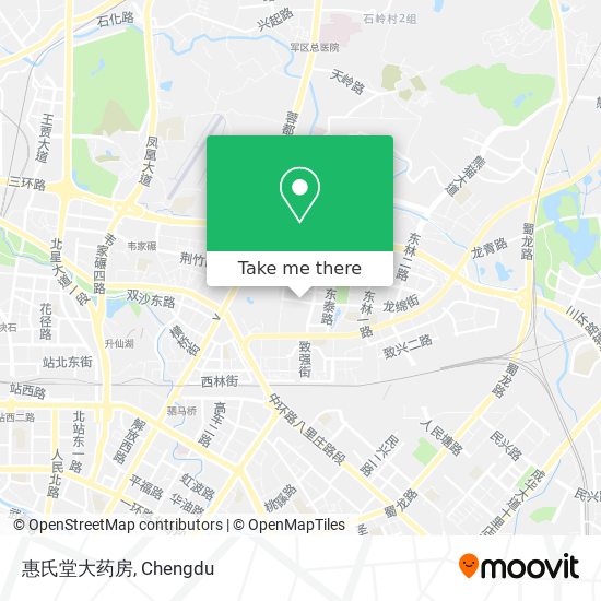 惠氏堂大药房 map