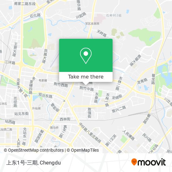 上东1号-三期 map