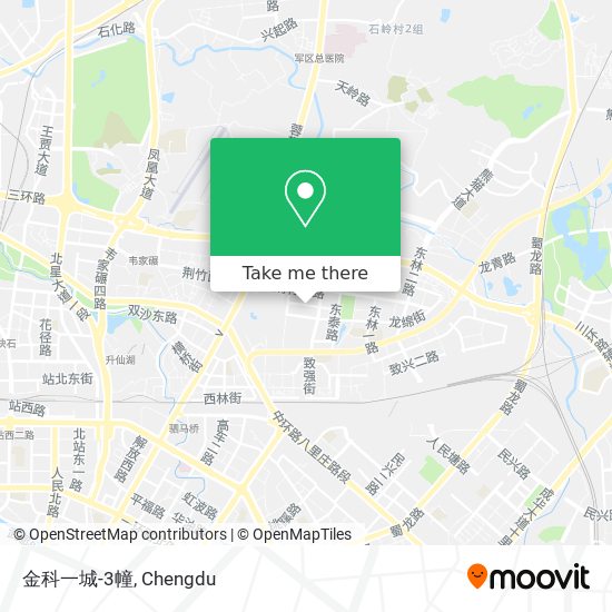 金科一城-3幢 map