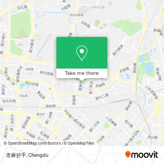 老麻抄手 map
