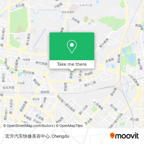 宏升汽车快修美容中心 map