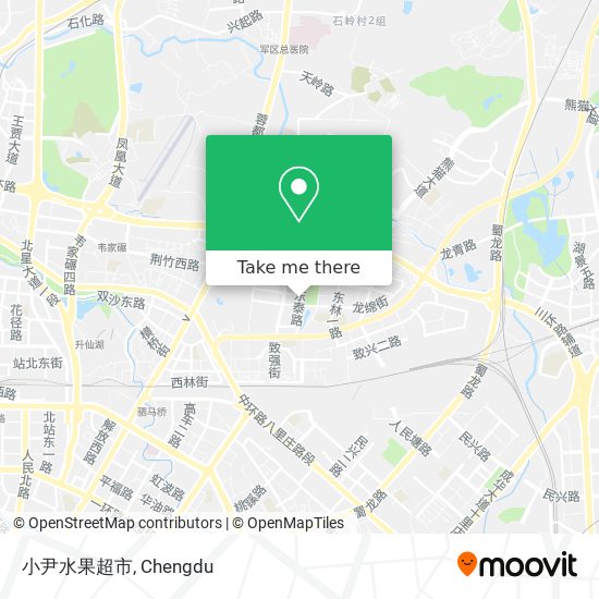 小尹水果超市 map