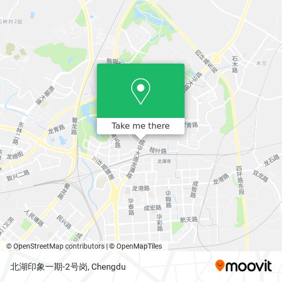 北湖印象一期-2号岗 map