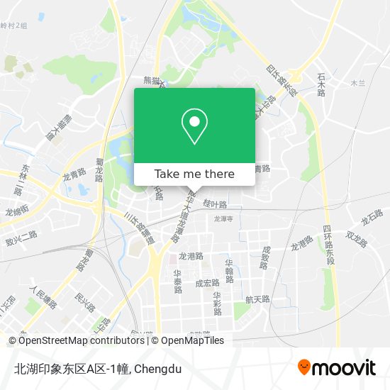 北湖印象东区A区-1幢 map