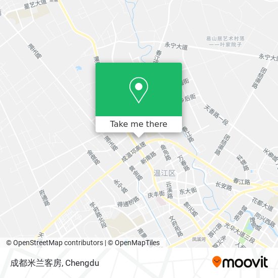 成都米兰客房 map