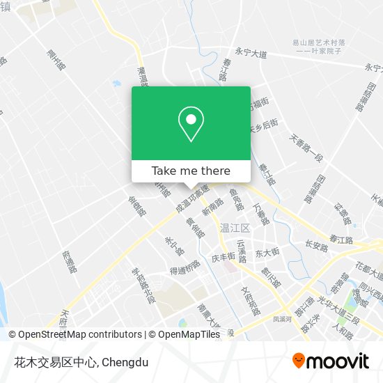 花木交易区中心 map