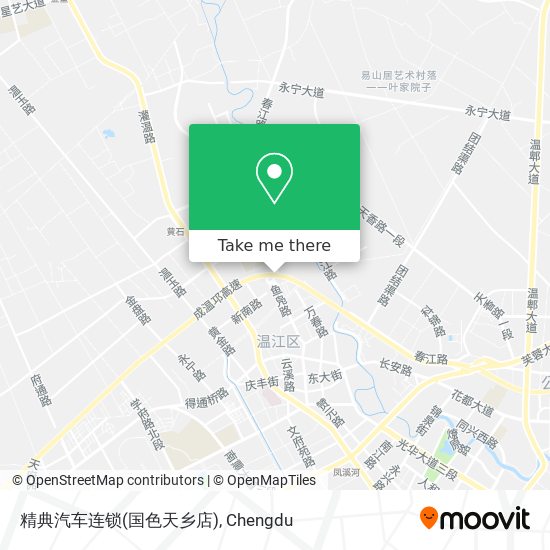精典汽车连锁(国色天乡店) map