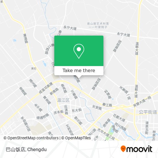 巴山饭店 map