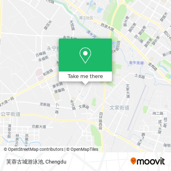 芙蓉古城游泳池 map