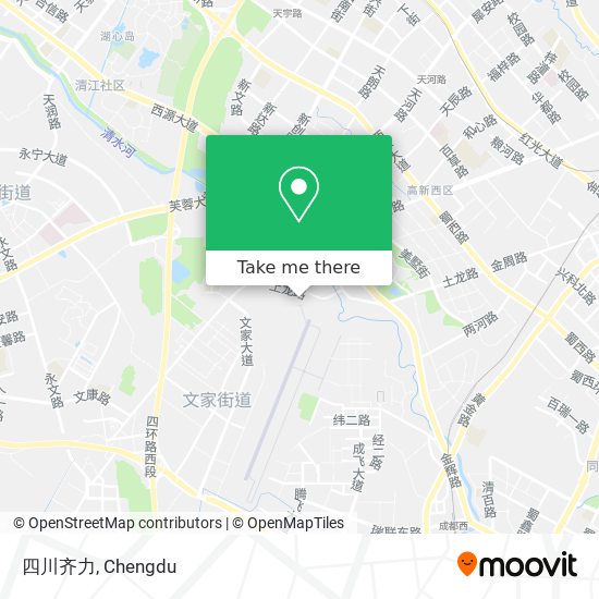 四川齐力 map