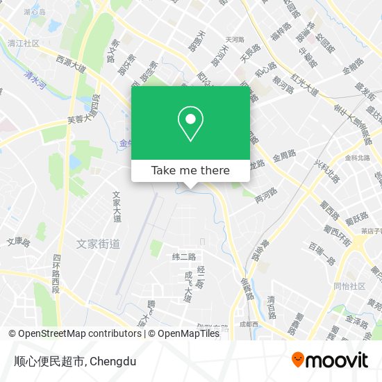 顺心便民超市 map