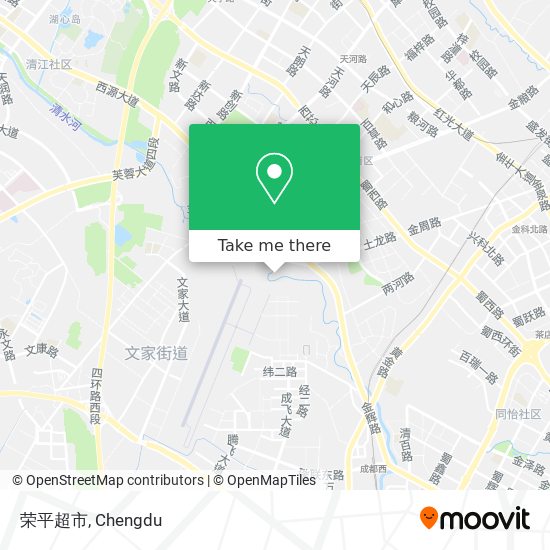 荣平超市 map
