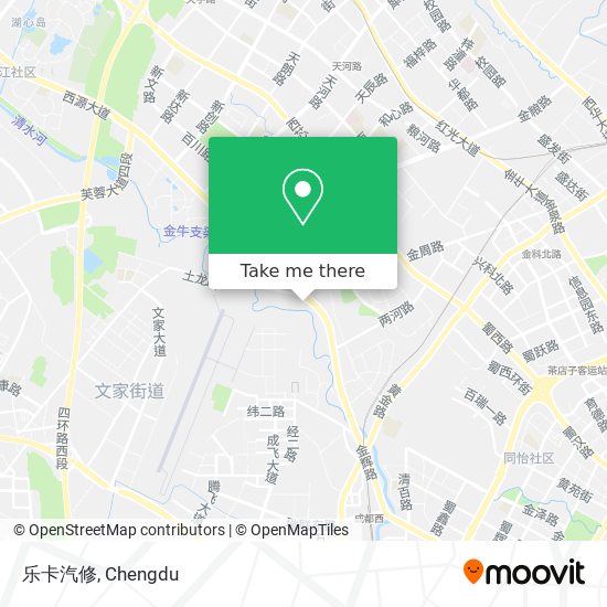 乐卡汽修 map