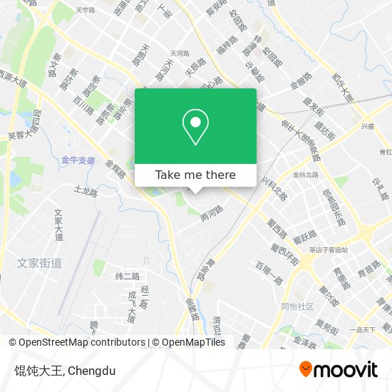 馄饨大王 map