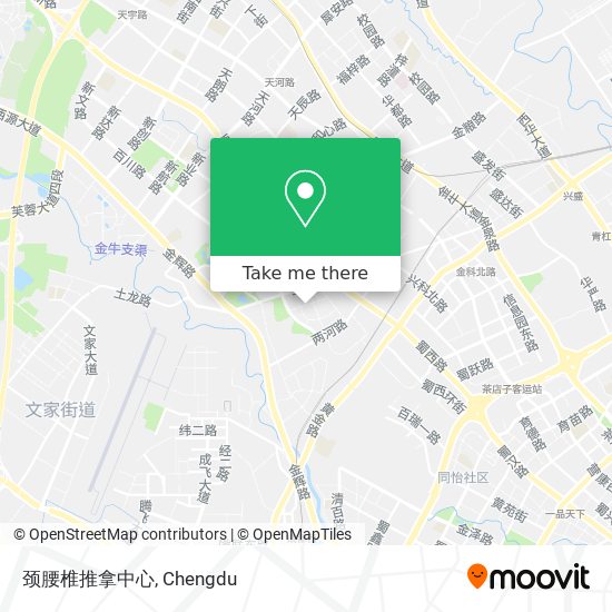 颈腰椎推拿中心 map