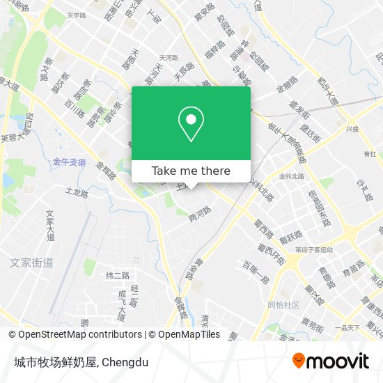 城市牧场鲜奶屋 map
