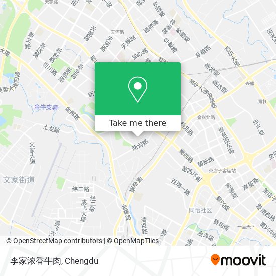 李家浓香牛肉 map