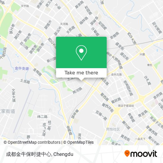 成都金牛保时捷中心 map