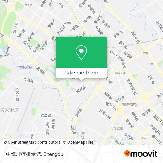 中海理疗推拿馆 map
