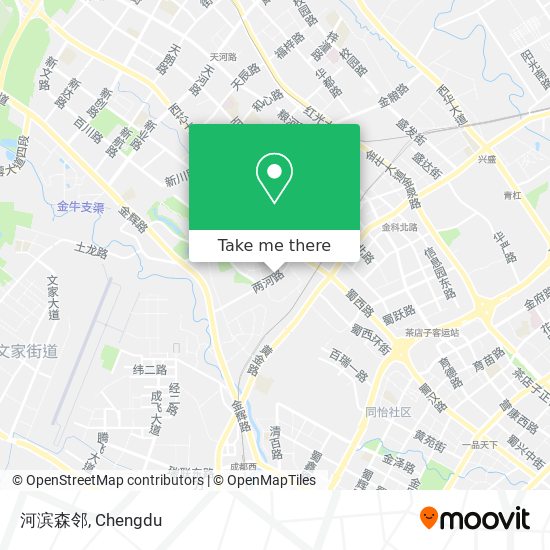 河滨森邻 map
