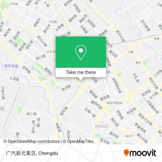 广汽新元素店 map