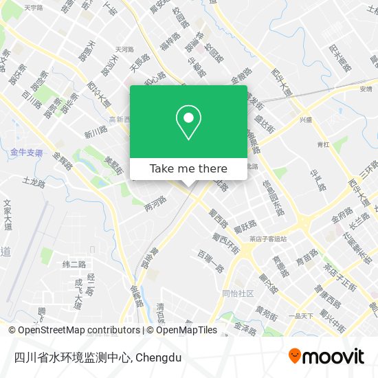 四川省水环境监测中心 map