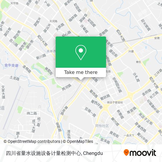 四川省量水设施设备计量检测中心 map