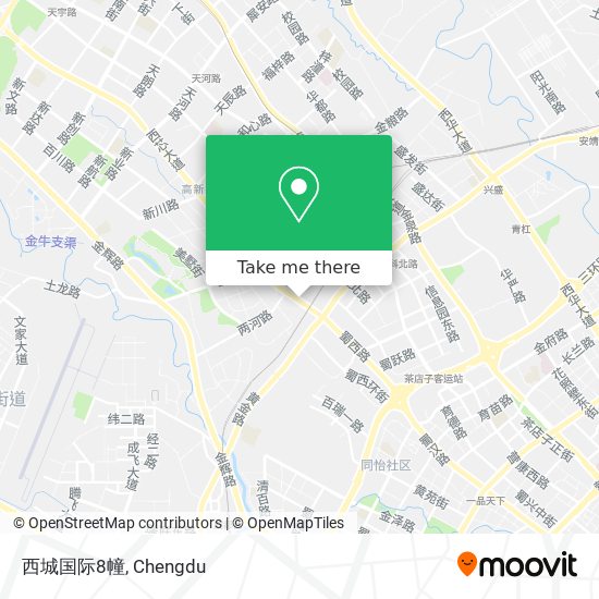 西城国际8幢 map
