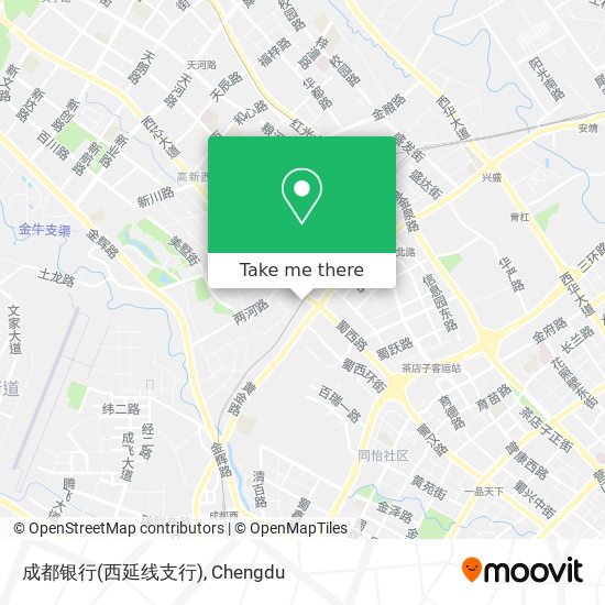 成都银行(西延线支行) map