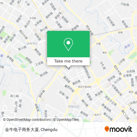金牛电子商务大厦 map