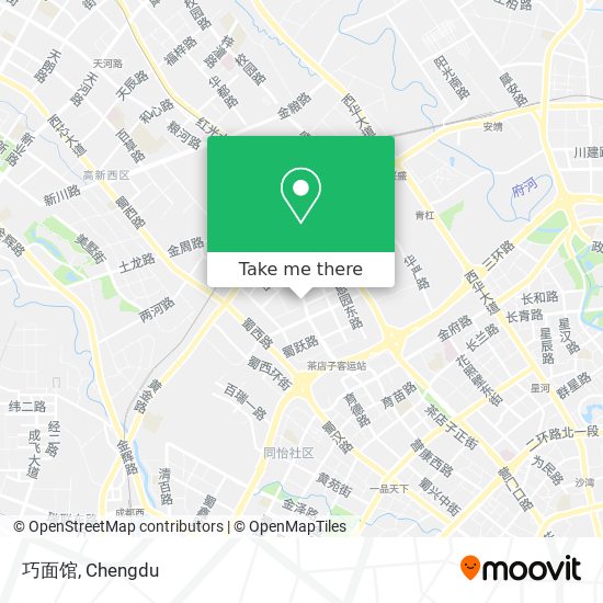 巧面馆 map