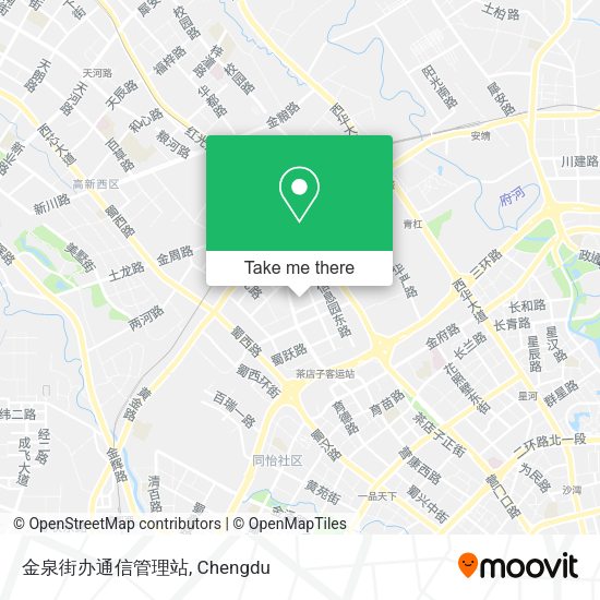 金泉街办通信管理站 map