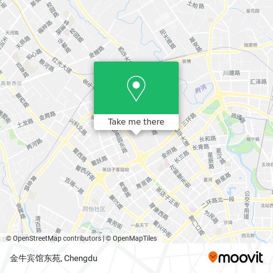 金牛宾馆东苑 map