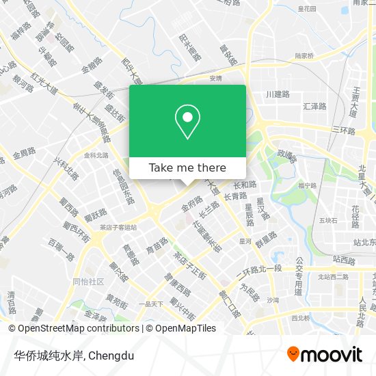 华侨城纯水岸 map