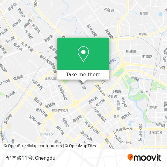 华严路11号 map