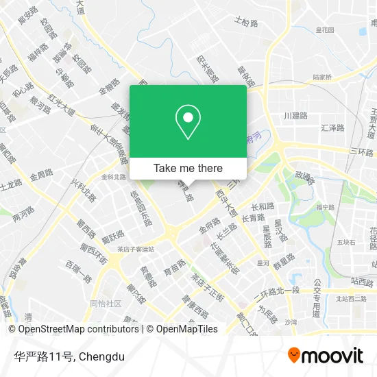 华严路11号 map