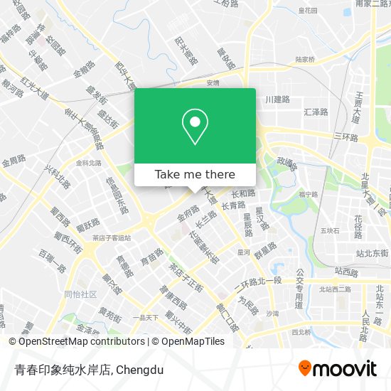 青春印象纯水岸店 map