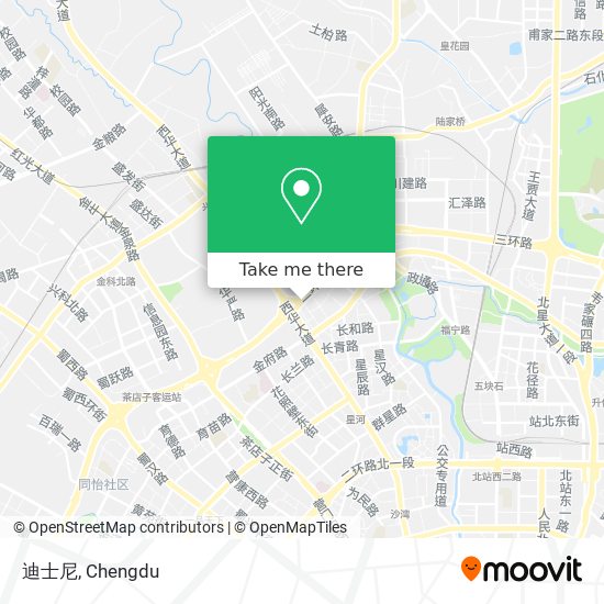 迪士尼 map