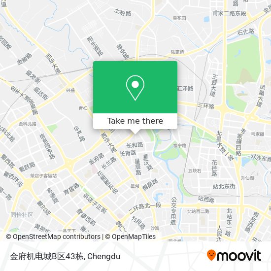 金府机电城B区43栋 map